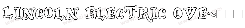 Lincoln Electric Ove字体转换